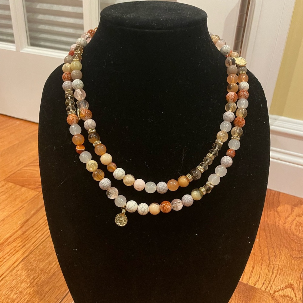 Chico’s beaded soft color Necklace
